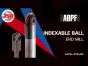 MOLDINO | Indexable ball end mill for finishing ABPF | JSR GROUP