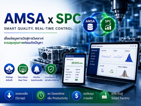 AMSA x SPC คู่สำคัญของระบบคุณภาพในโรงงานยุคดิจิทัล