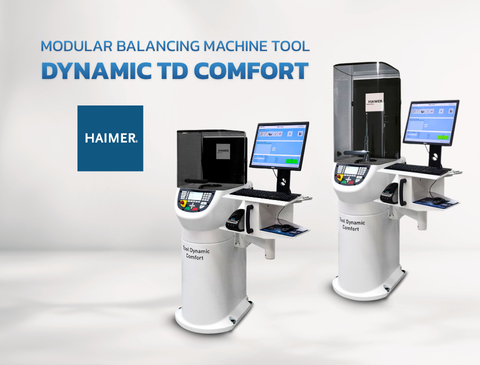 HAIMER - Modular balancing Machine Tool Dynamic TD Comfort | JSR GROUP