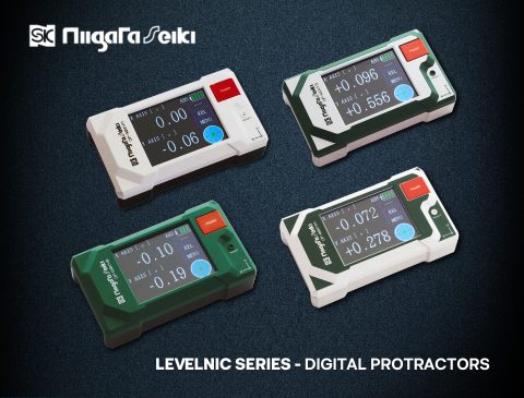sk niigata seiki - LEVELNIC SERIES - DIGITAL PROTRACTORS | JSR GROUP