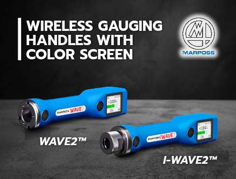 MARPOSS - Wireless Gauging Handles with Color Screen I-WAVE2™ & WAVE2™  | JSR GROUP