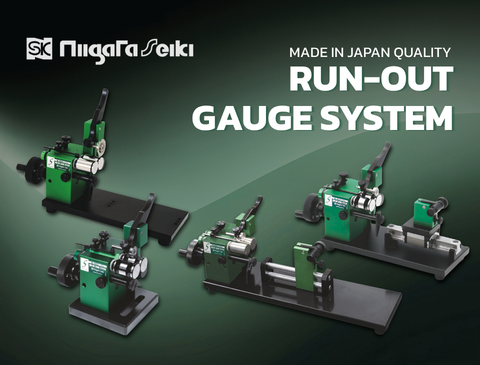 sk niigata seiki - MADE IN JAPAN QUALITY  RUN-OUT GAUGE SYSTEM | JSR GROUP