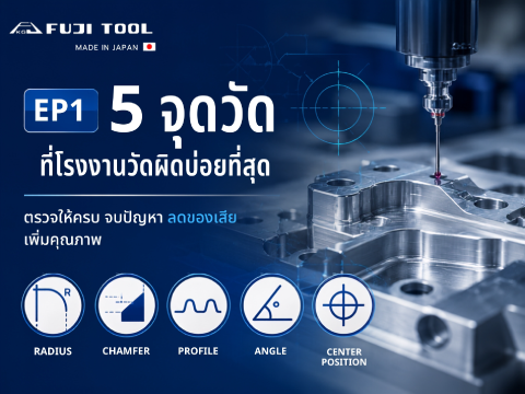 5 จุดวัดที่โรงงานวัดผิดบ่อยที่สุด | FUJI TOOL
