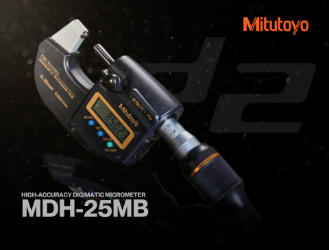 MITUTOYO - High-Accuracy Digimatic Micrometer MDH-25MB| JSR GROUP