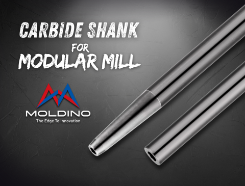 MOLDINO - Carbide Shank for Modular Mill | JSR GROUP
