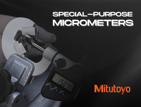 MITUTOYO - Special-purpose Micrometers | JSR GROUP
