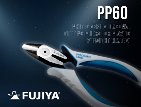 FUJIYA - Protech series Diagonal Cutting Pliers (round blade) : PP60 | JSR GROUP