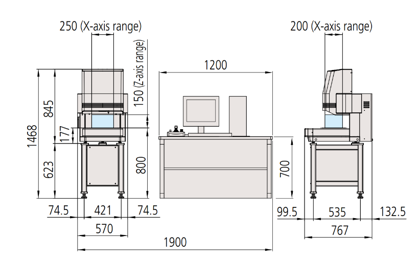 MITUTOYO - CNC Vision Measuring System : QUICK VISION Active Series ...