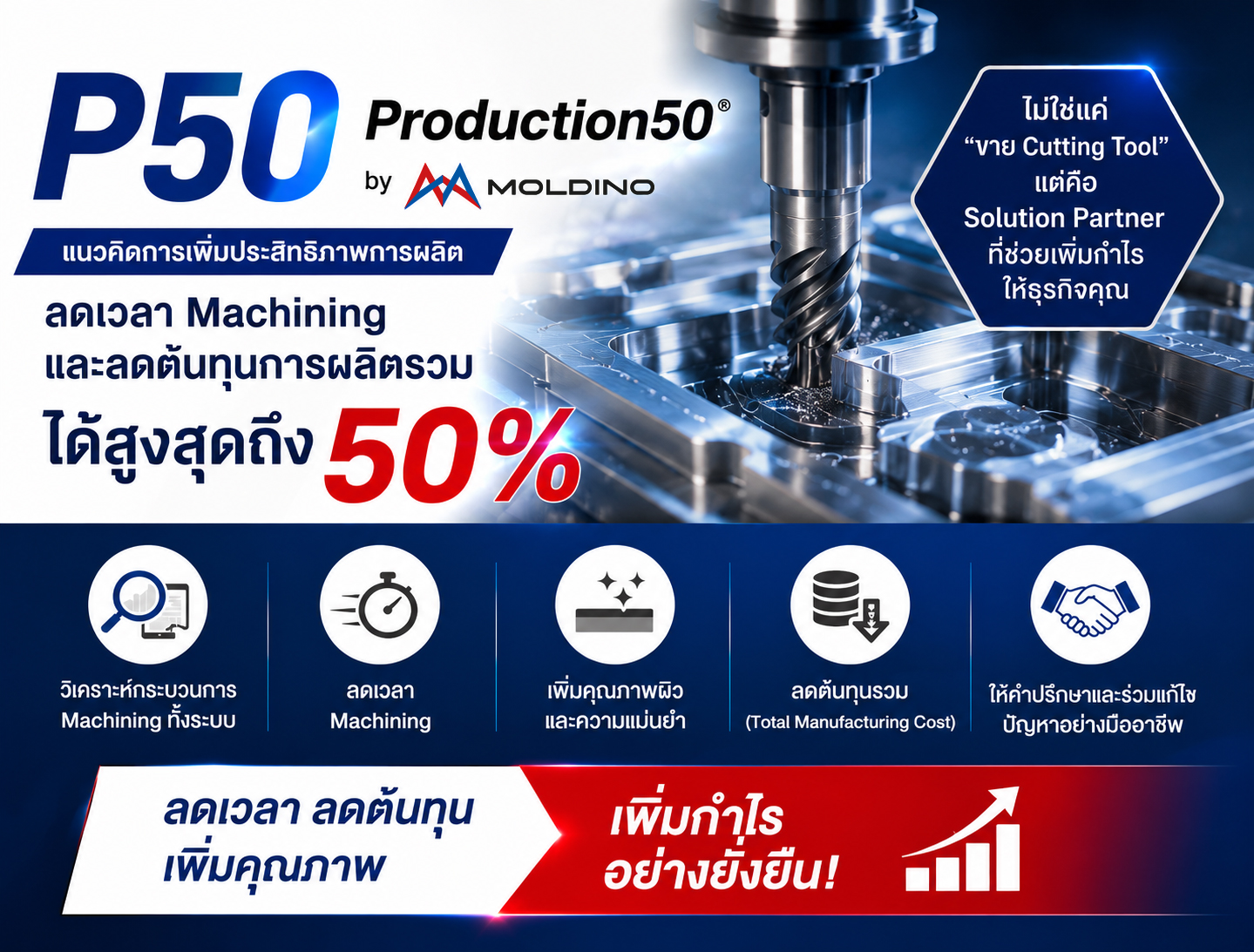 P50 (Production50®) by MOLDINO
