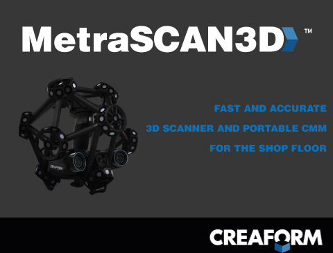MetraSCAN3D - Creaform | JSR GROUP