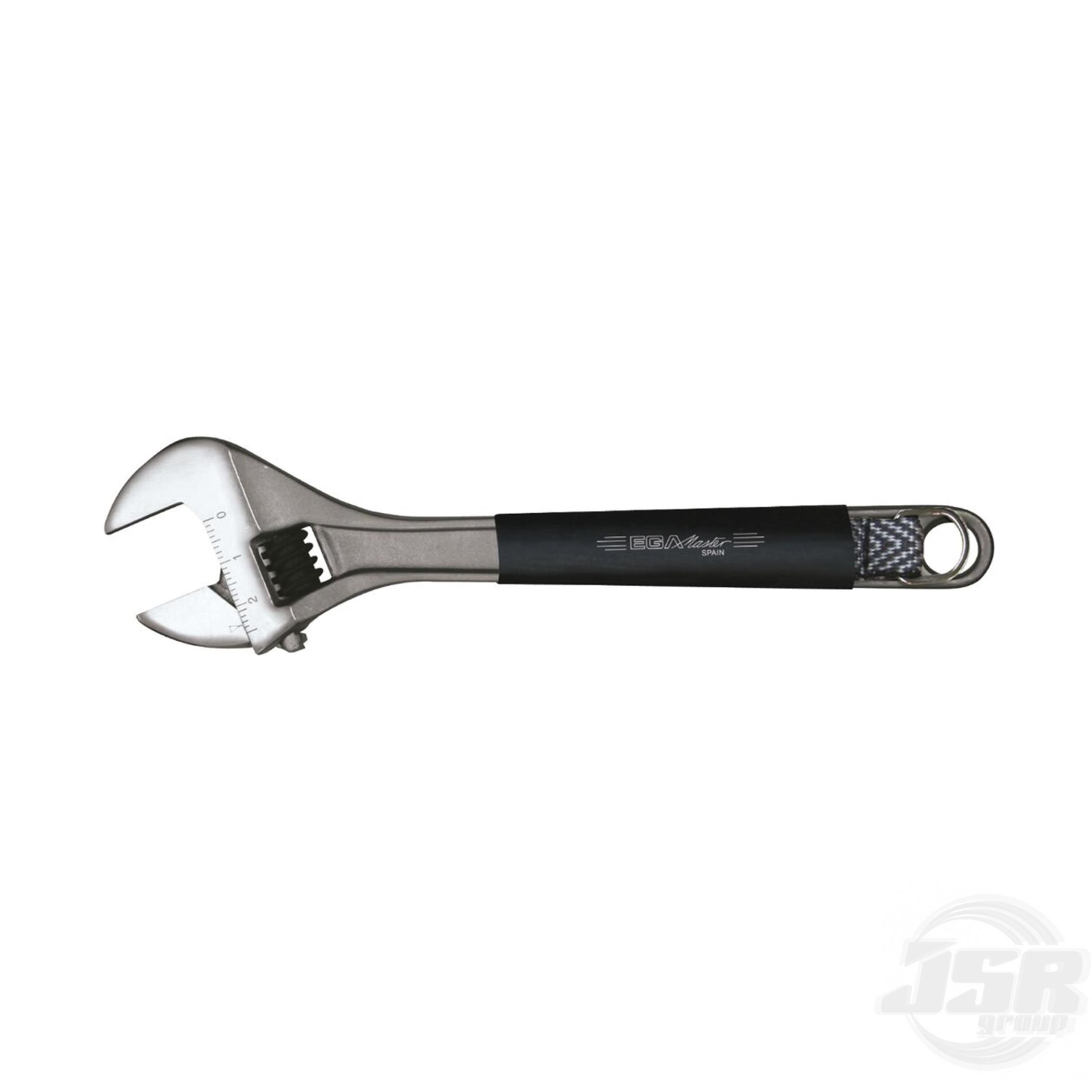 61109  ADJUSTABLE WRENCH TITACROM® - ประแจเลื่อน - EGAMASTER - JSR GROUP