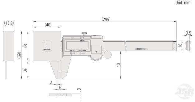 ABSOLUTE-LOW-FORCE-CALIPER MITUTOYO