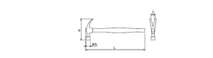 Claw Hammer ค้อนหงอน EGA Master table