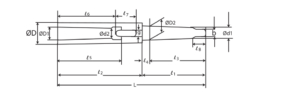 Drill Socket แกนต่อปลอกเตเปอร์ PROCHI table