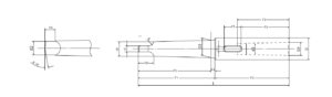 Drill Socket แกนต่อปลอกเตเปอร์ TAKURA TOOLING SYSTEM table