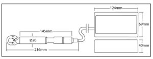 Dtdk-exl - Digital Torque Driver With Connected Display ประแจปอนด์ด้ามไขควงแบบดิจิตอล พร้อมจอแสดงผล BESTOOL-KANON table