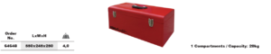 Tool Box กล่องเครื่องมือ Ega Master 64648 table