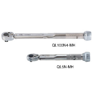 QL-MH - Ratchet Head Type Adjustable Torque Wrench with Metal Handle ประแจขันปอนด์ TOHNICHI