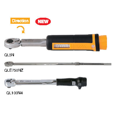 QL/QLE2 - Ratchet Head Type Adjustable Torque Wrench ประแจขันปอนด์ TOHNICHI