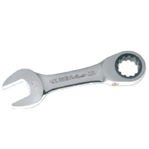  ประแจปากตายแหวนข้างฟรี (สั้น) Stubby Mastergear Combination Ratchet Wrench Ega Master JSR GROUP