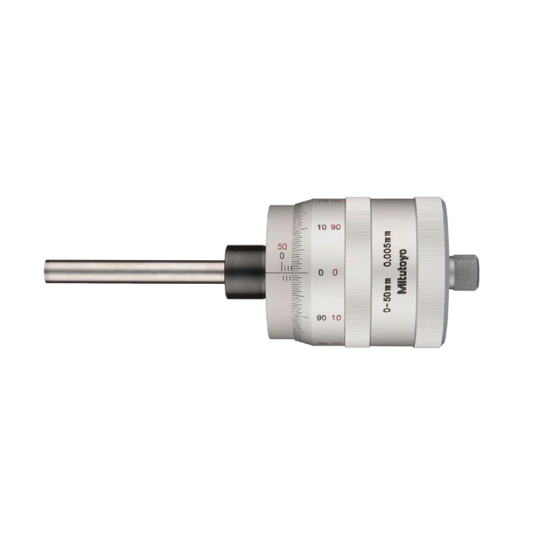 197-101 | Micrometer Head - Long Stroke Non-rotating Spindle